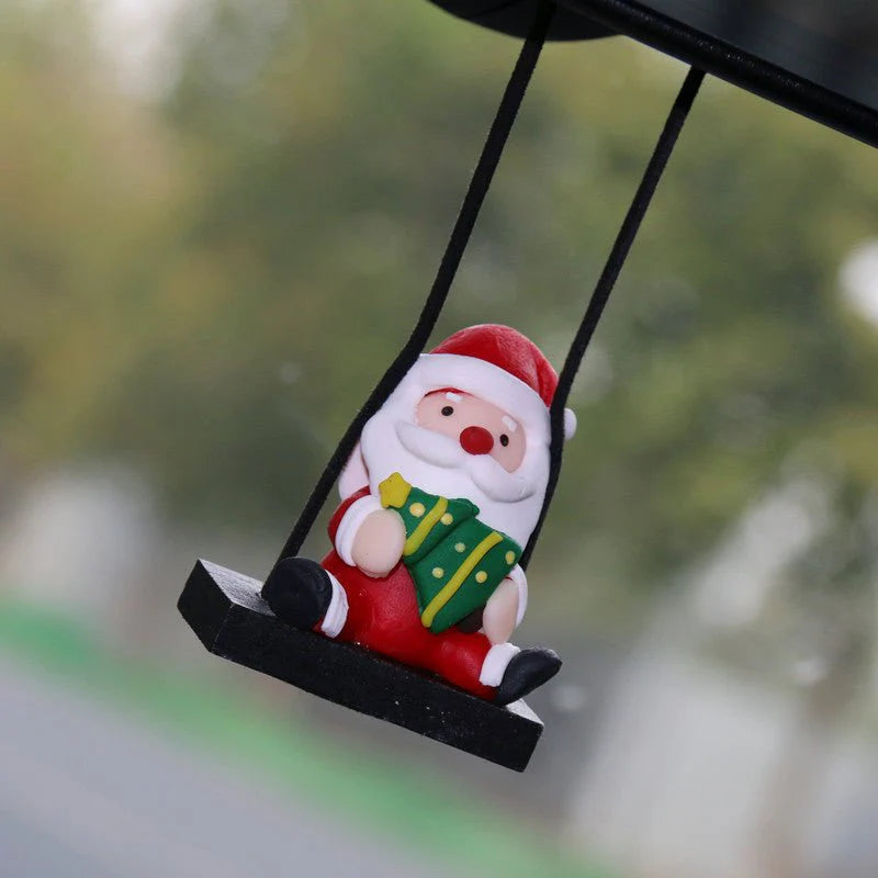Christmas Car Rearview Mirror Pendant