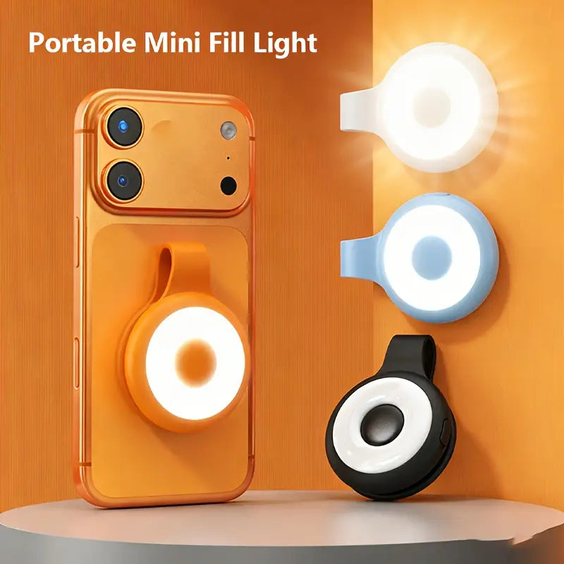 Portable Magnetic Fill Light for Selfie, Videos and Vlogs- Pocket size